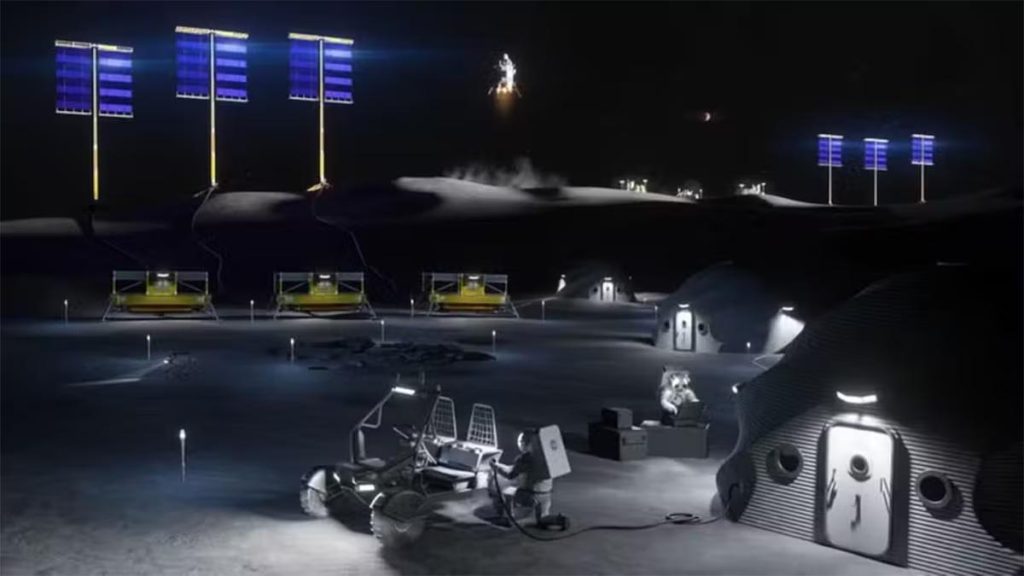 Nasa detalha plano para base lunar permanente com missões privadas em 2026